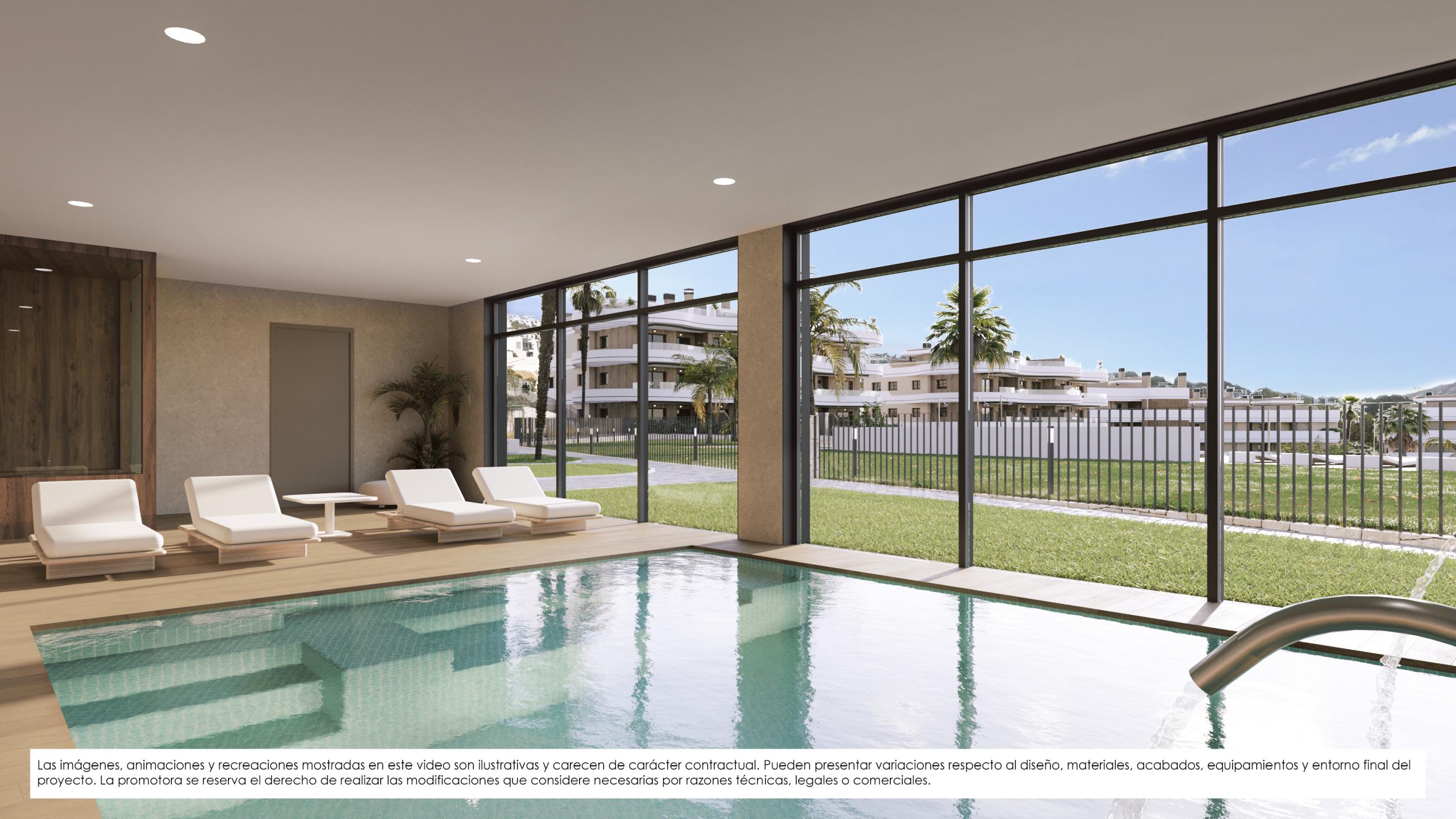 Spa area of the resort (visualisation)