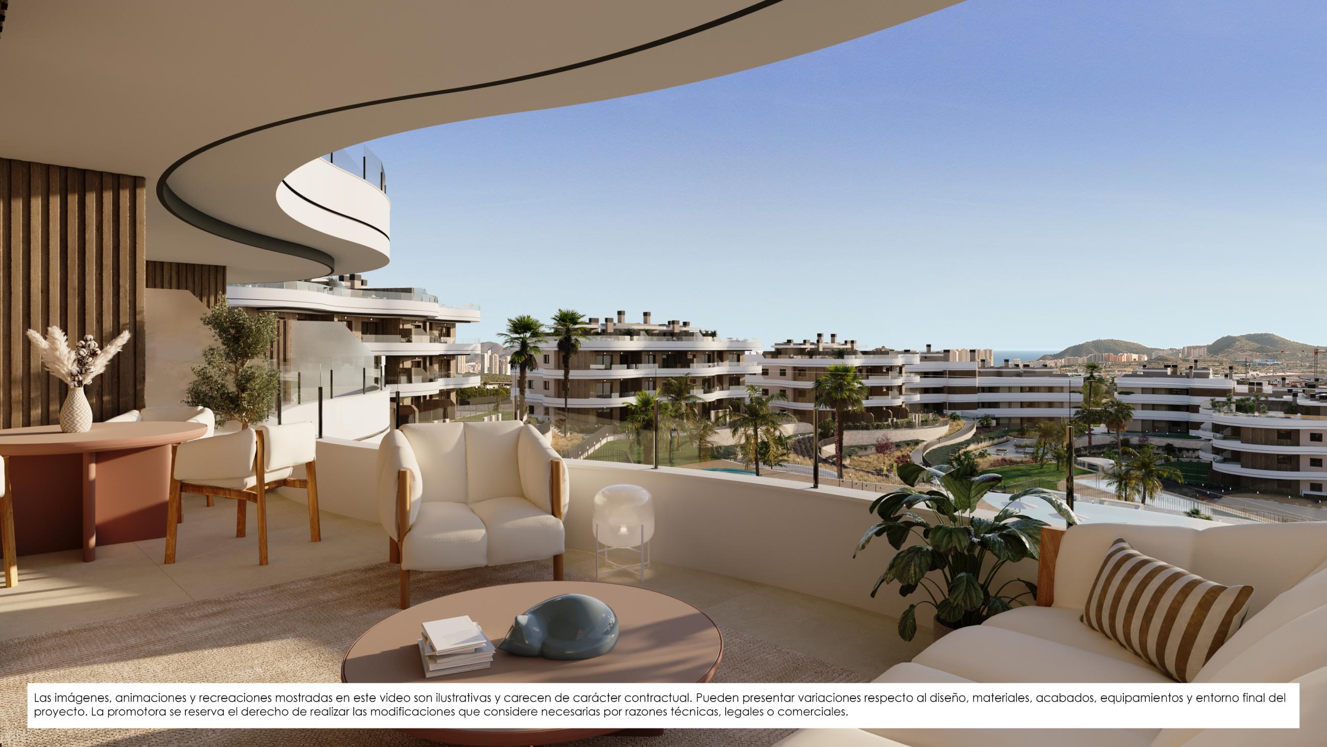 Terrace of the resort (visualisation)