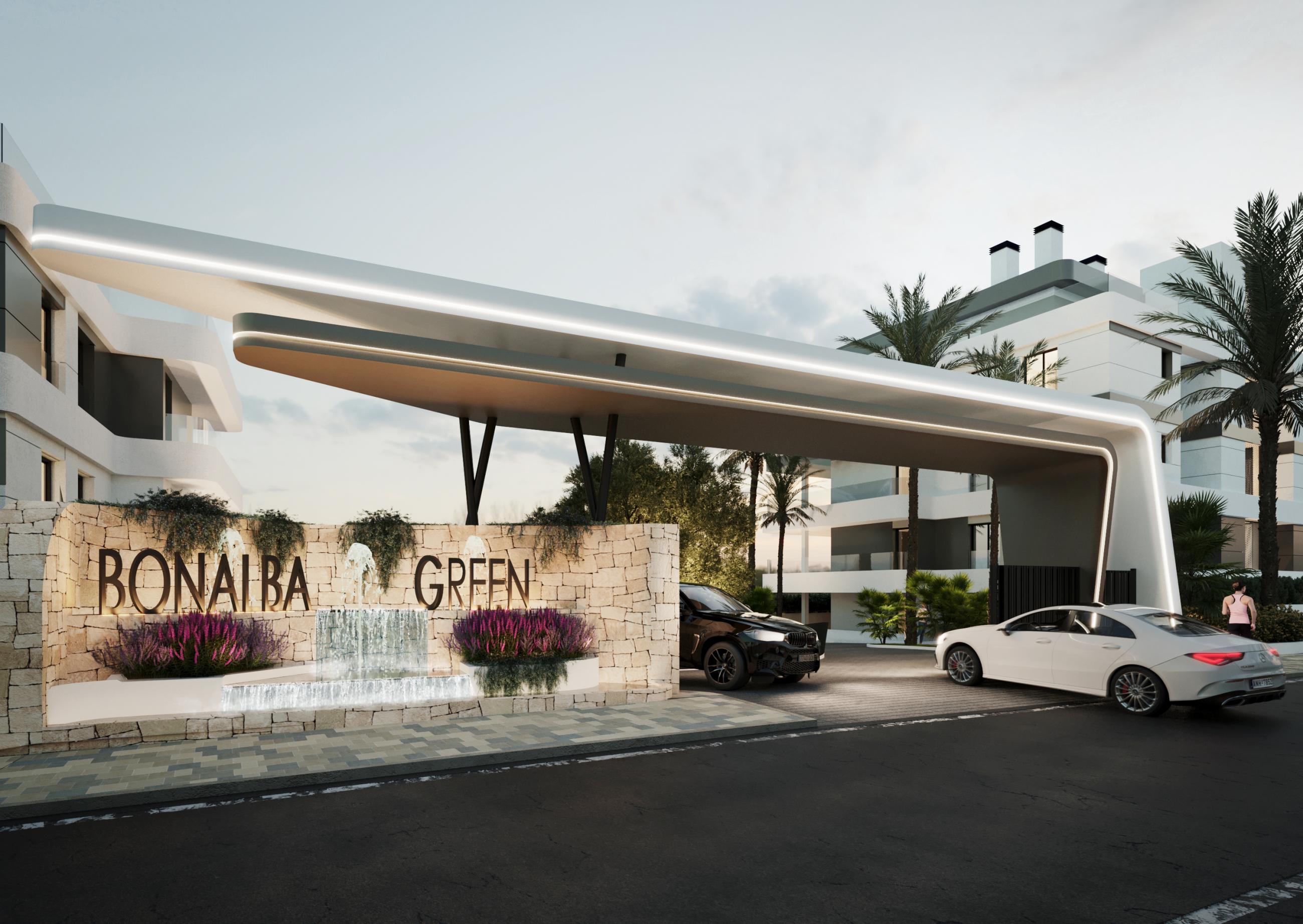 Access to the Bonalba Green resort