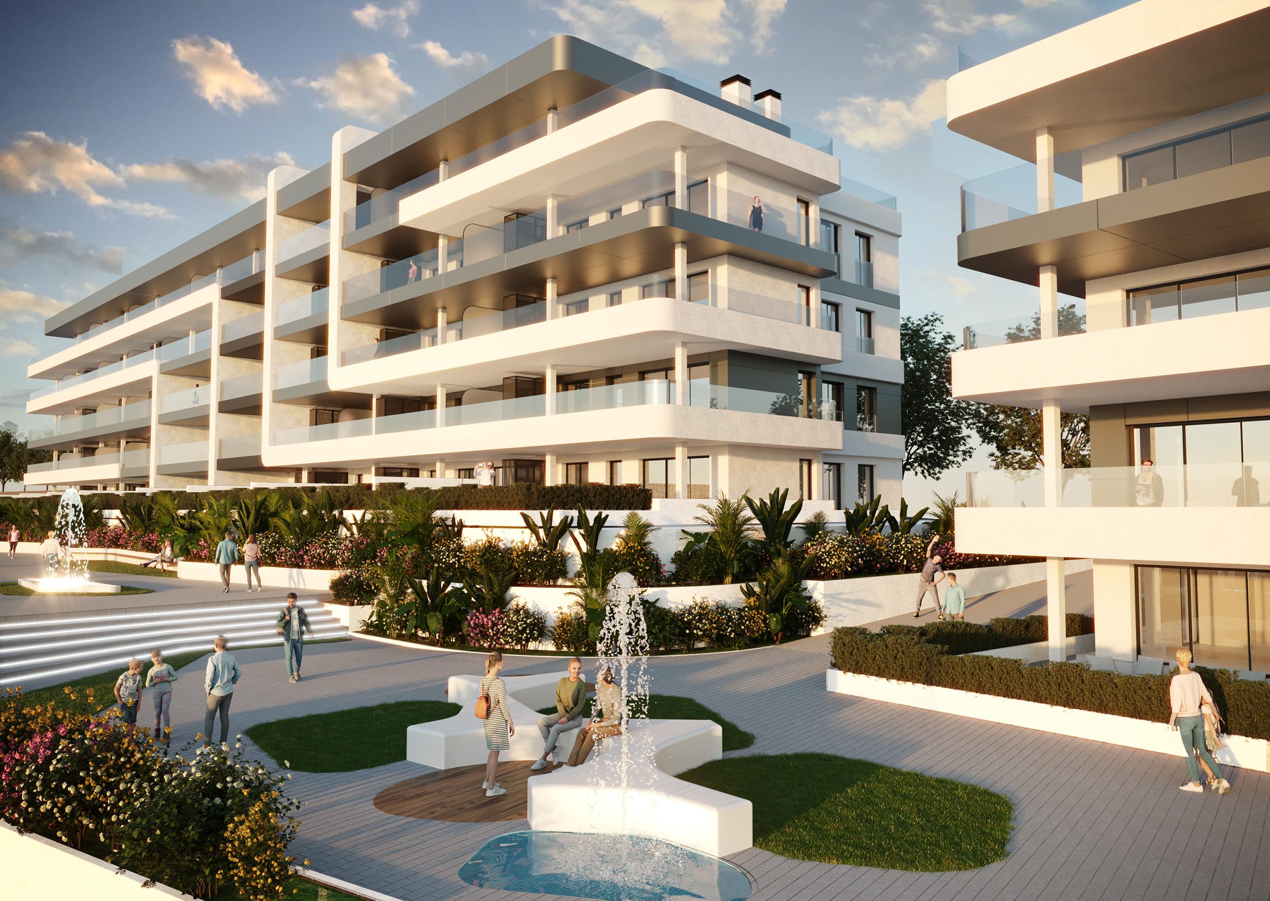 View of the Bonalba Green resort