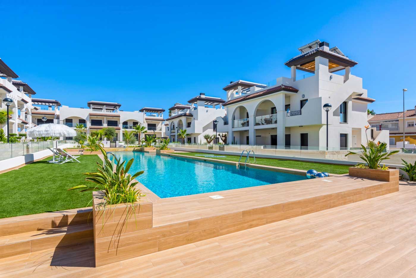 Communal pool of the development