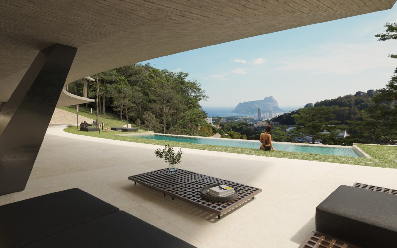 Avantgarde-Villa mit Meerblick auf funf Stuetzen – Foto 3