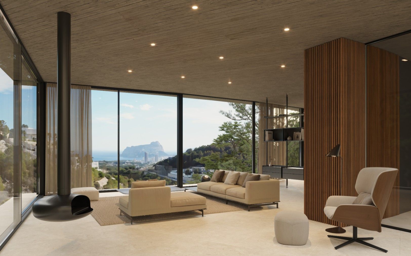 Avantgarde-Villa mit Meerblick auf funf Stuetzen – Foto 4