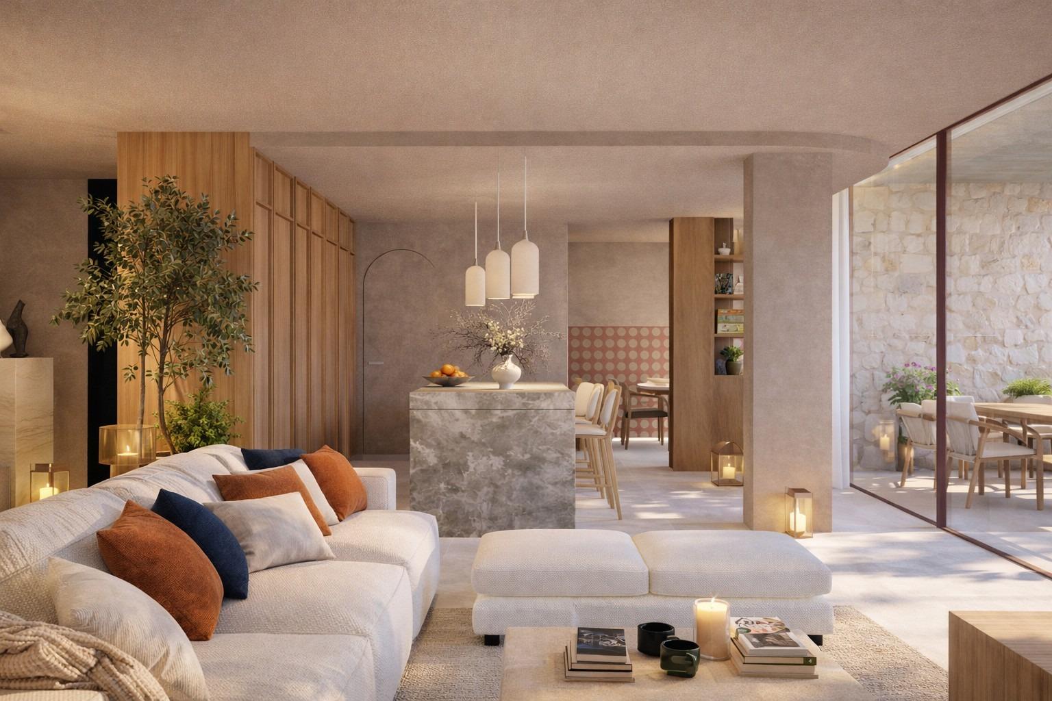 Zeitgenoessische Villa im Bau mit Meerblick – Foto 2