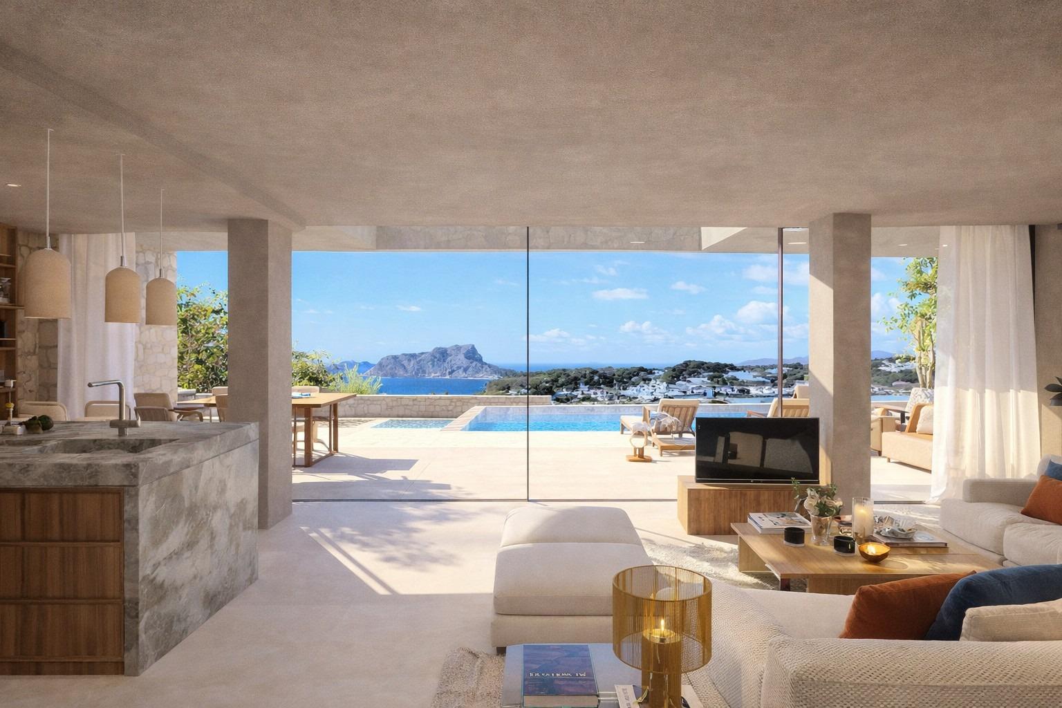 Zeitgenoessische Villa im Bau mit Meerblick – Foto 6