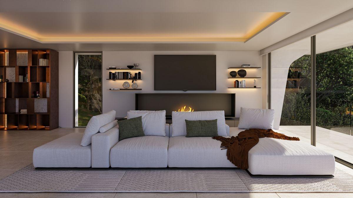 Moderne Design-Villa im Bau mit Meerblick – Foto 4