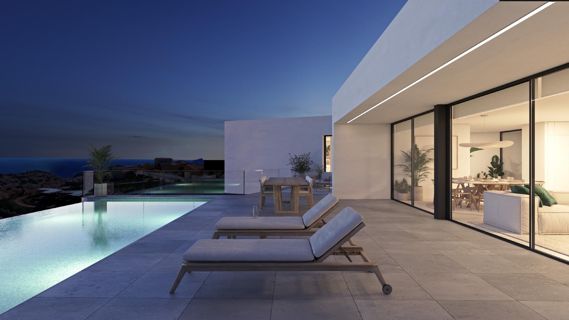 Kubistische Design-Villa mit Meerblick – Foto 5