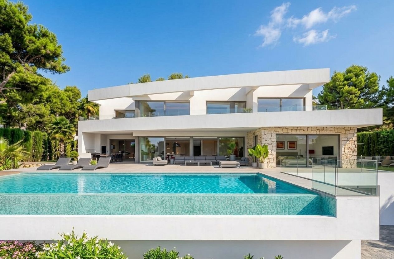 Design Villa with Infinity Pool in Benimeit-Tabaira – Photo 1