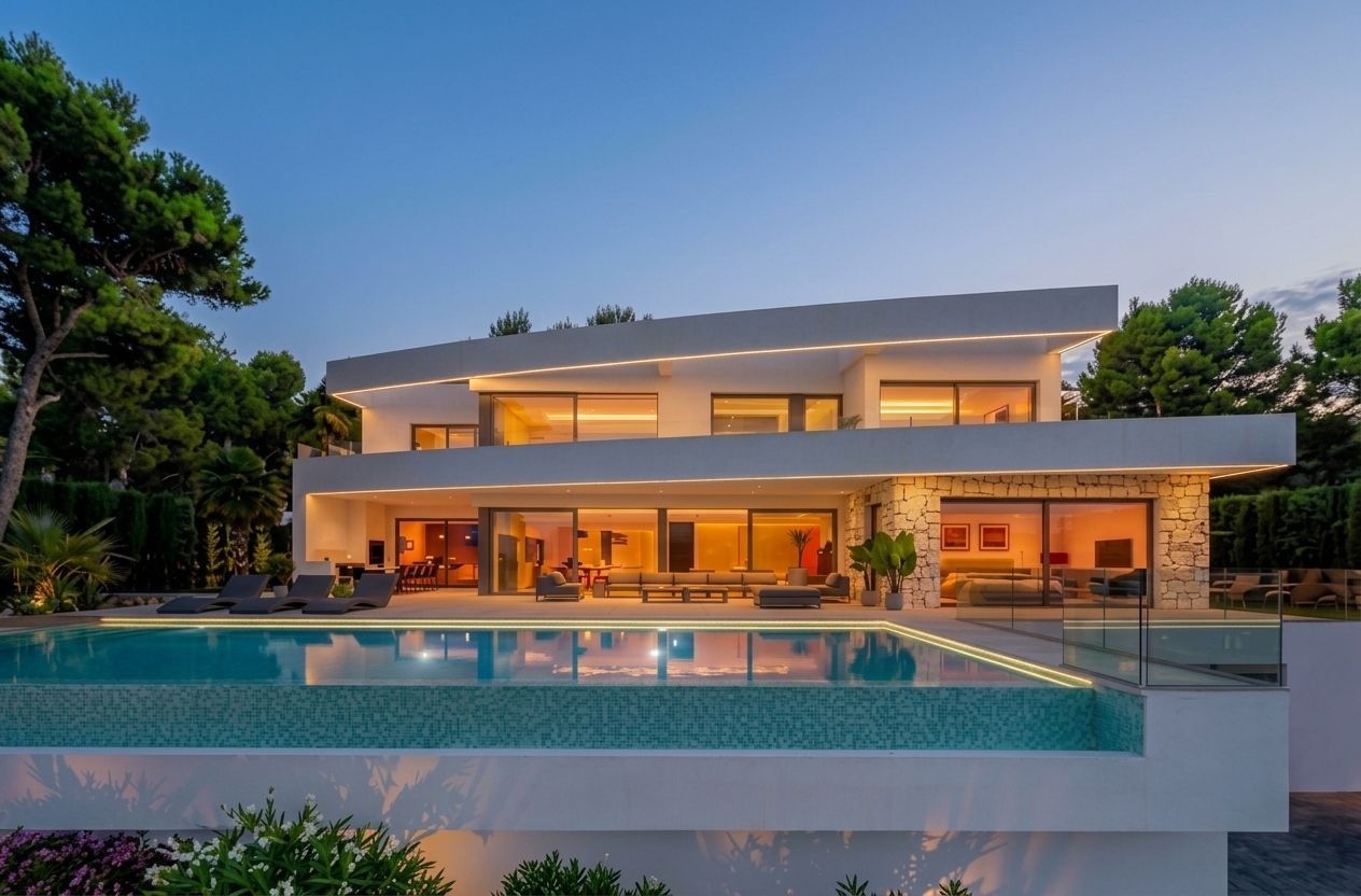 Design Villa with Infinity Pool in Benimeit-Tabaira – Photo 2