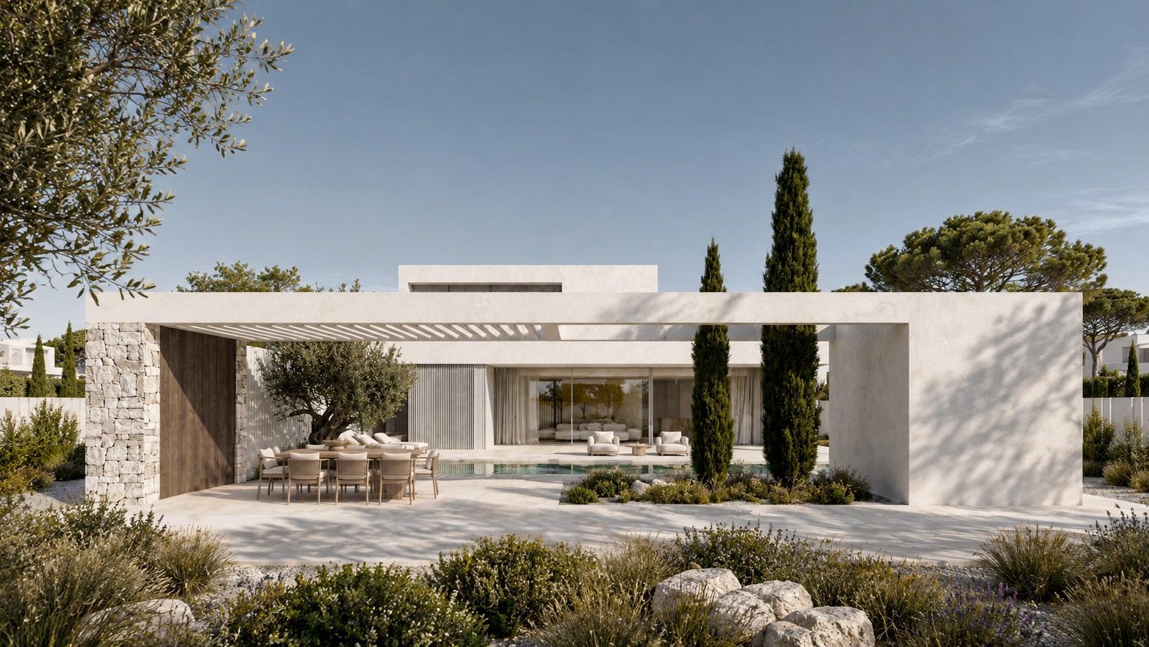 Zeitgenössische Villa mit Privatgarten in Portichol – Foto 1