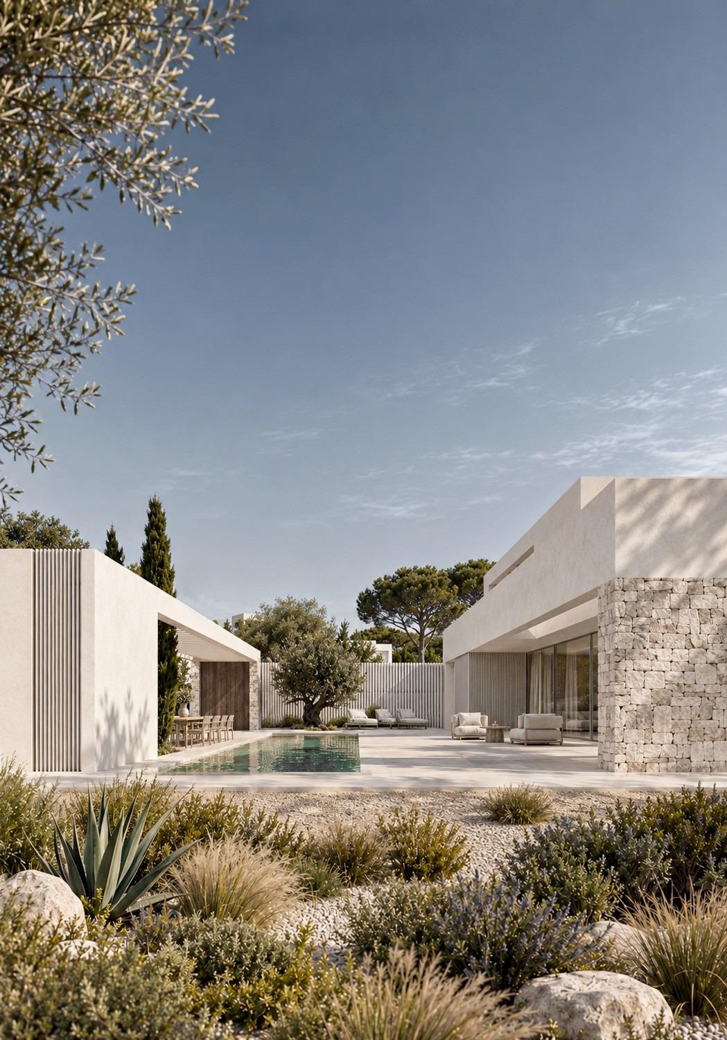 Zeitgenössische Villa mit Privatgarten in Portichol – Foto 3