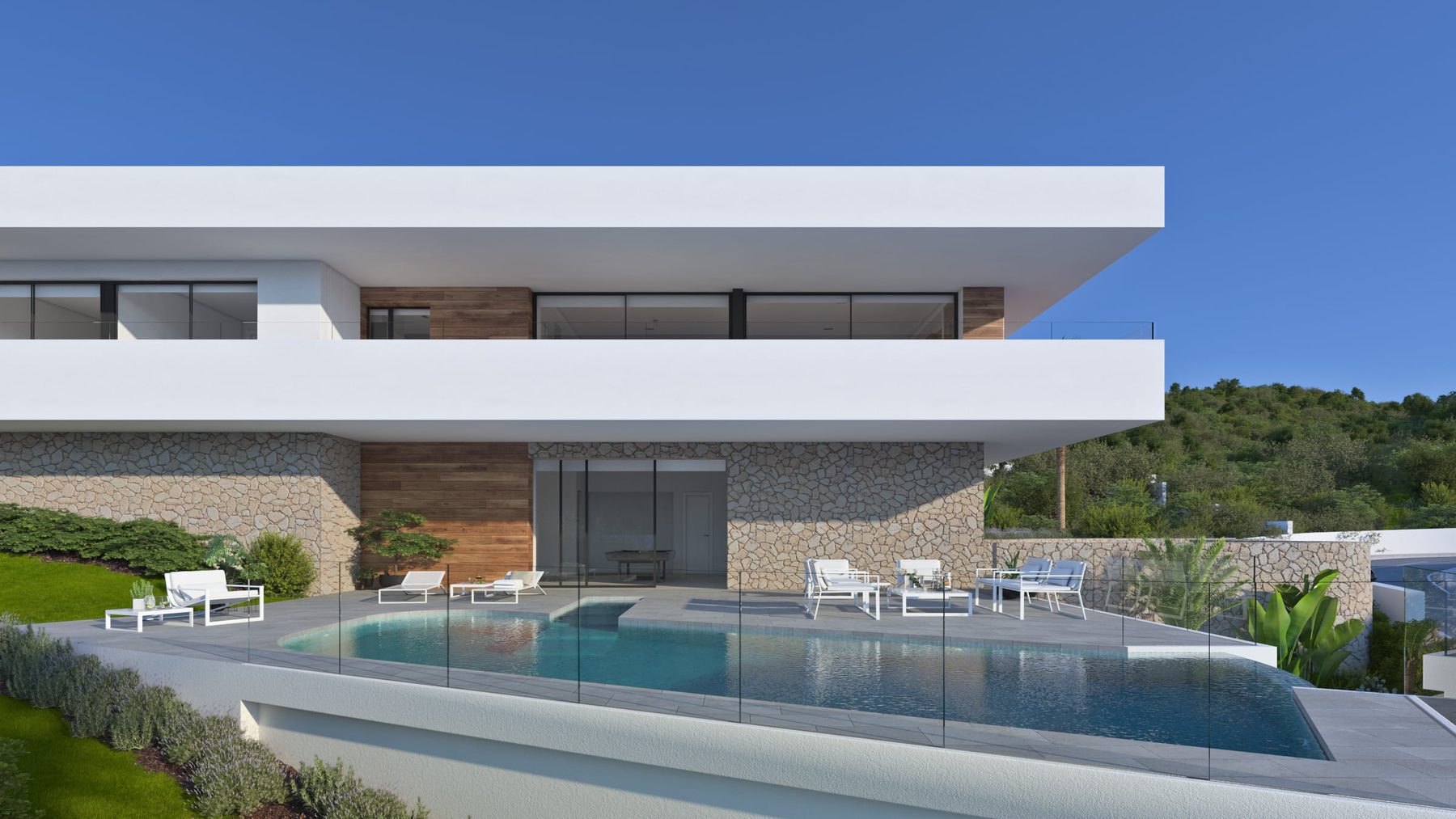 Villa mit großem Pool in Cumbre del Sol