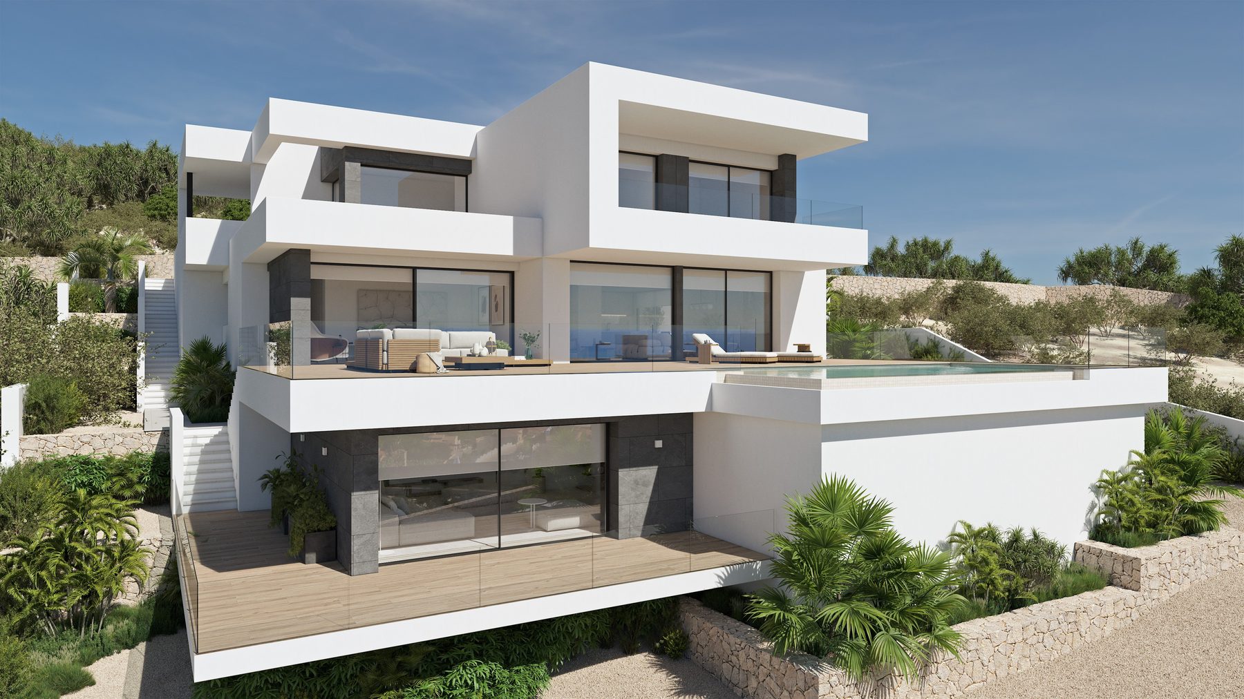 Exclusive villa in the Cumbre del Sol residential development