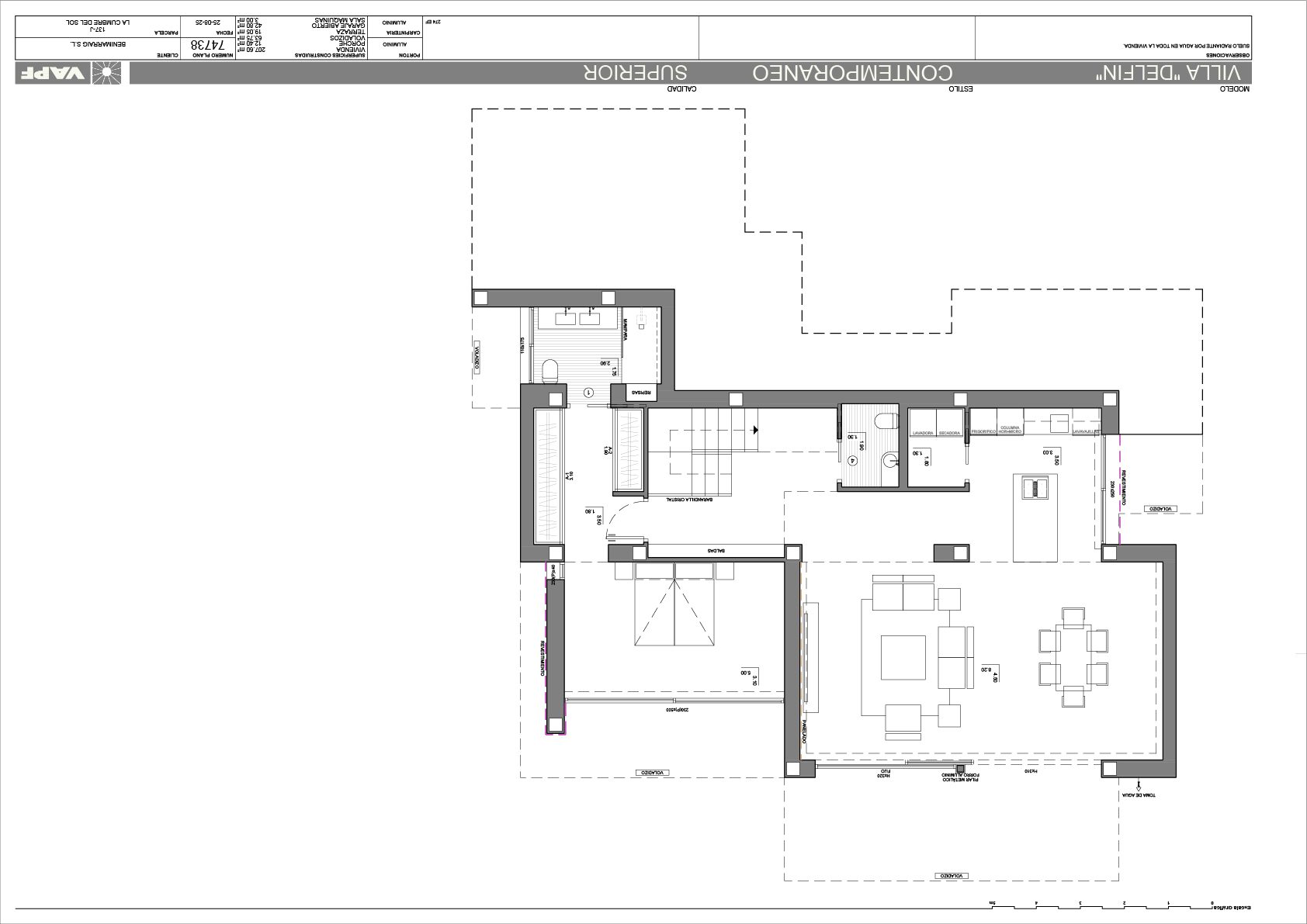 Floor plan 2 of Villa Delfín