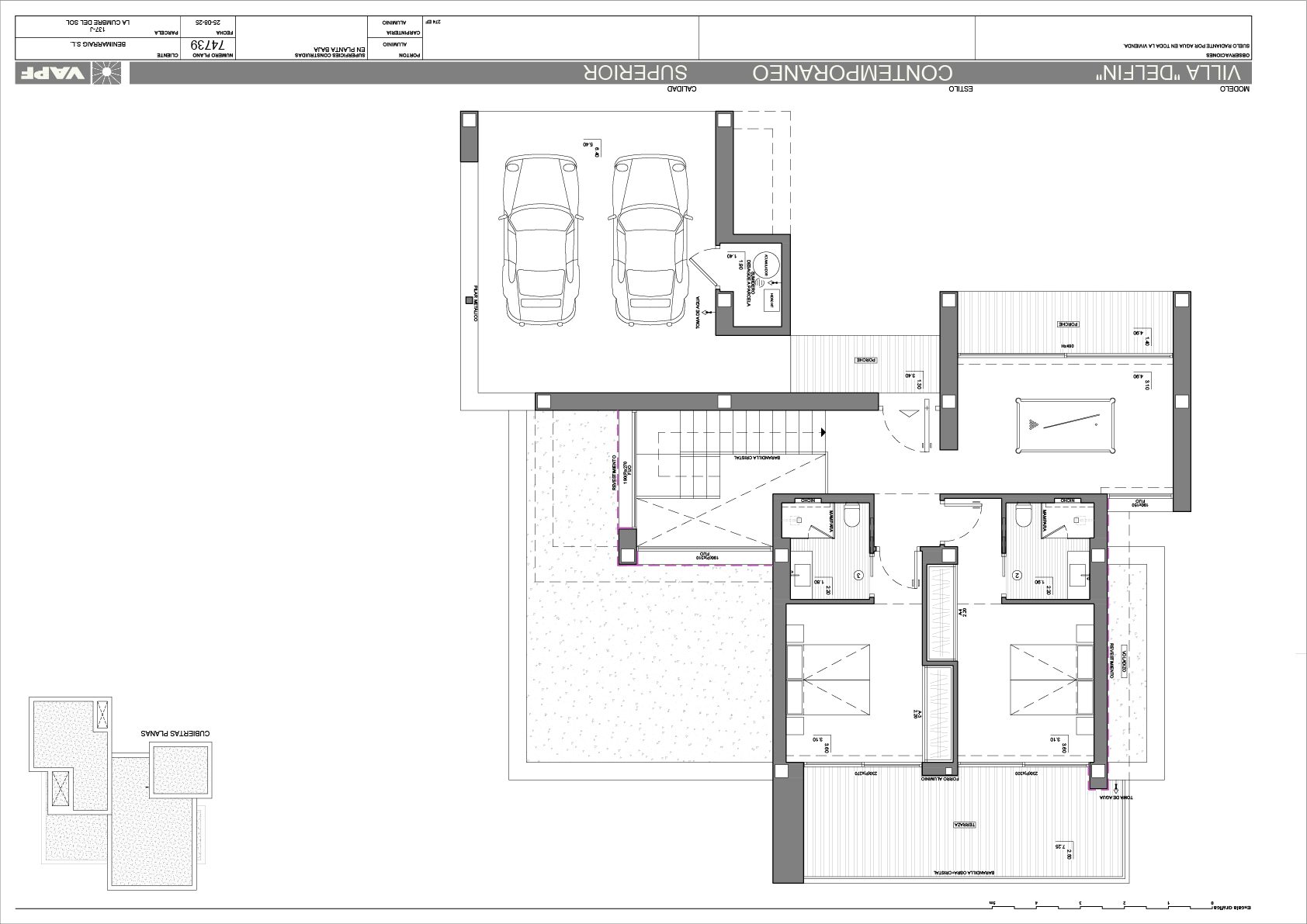 Floor plan 3 of Villa Delfín
