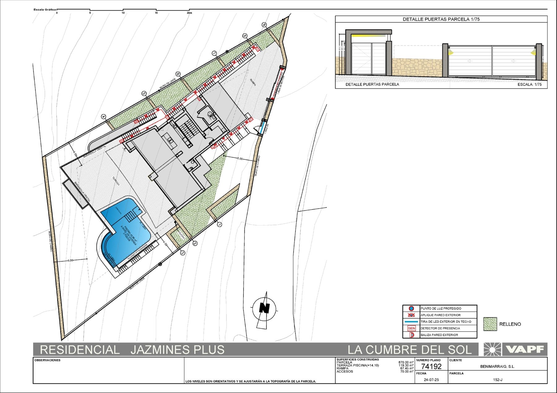 Floor plan 1 of Villa Dune