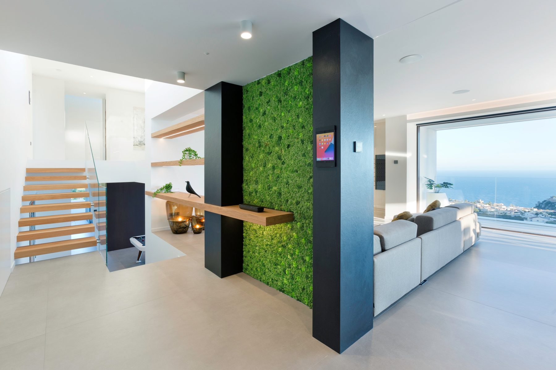 The approach to the social heart of the house