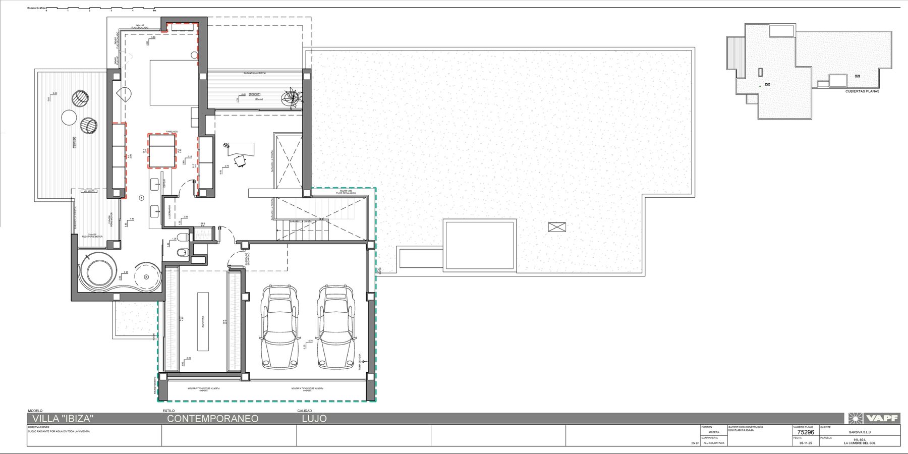 Floor plan 3 of Villa Ibiza