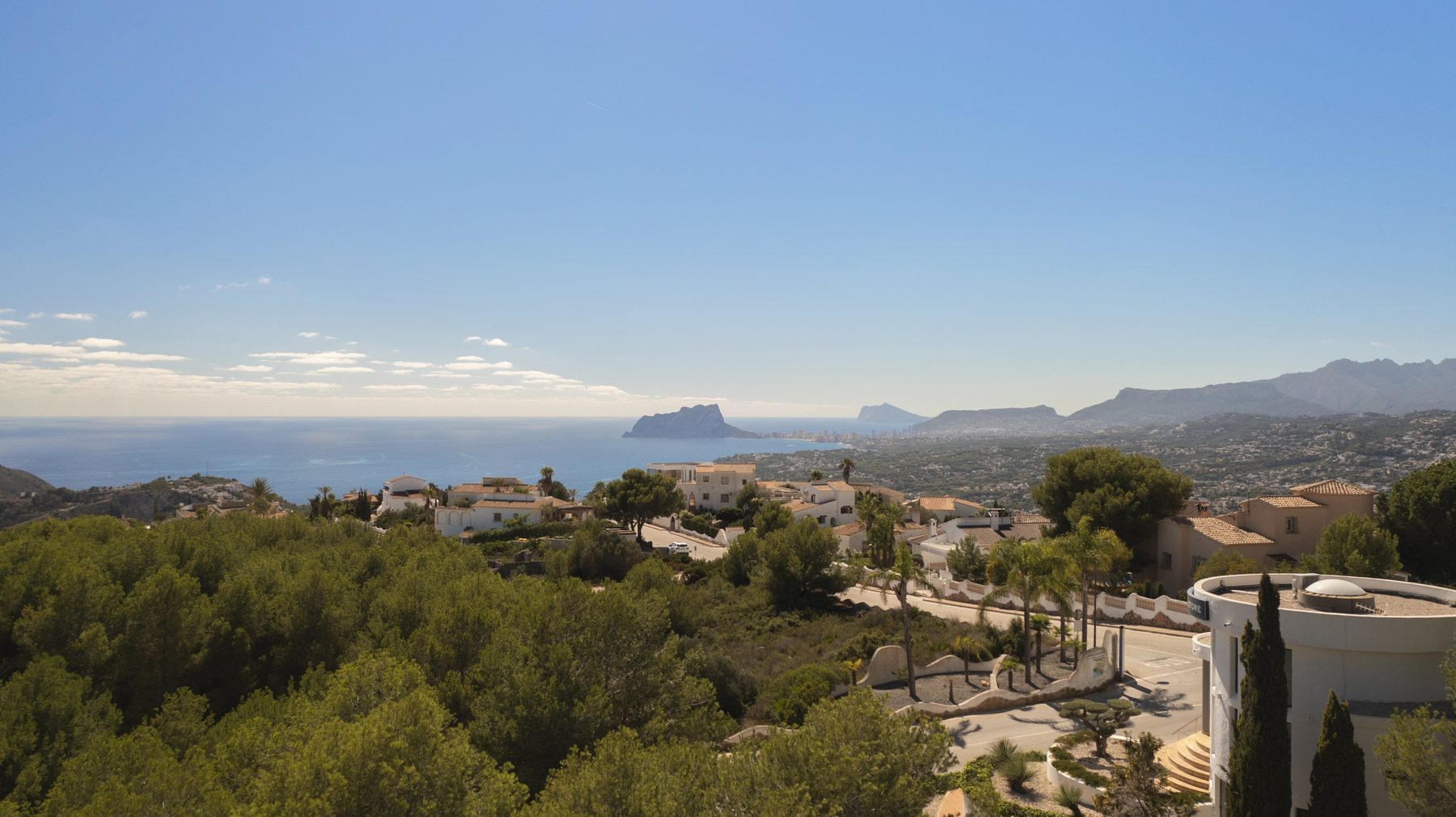 Grundstück zum verkauf mit Blick auf Torre Vigia Moraira