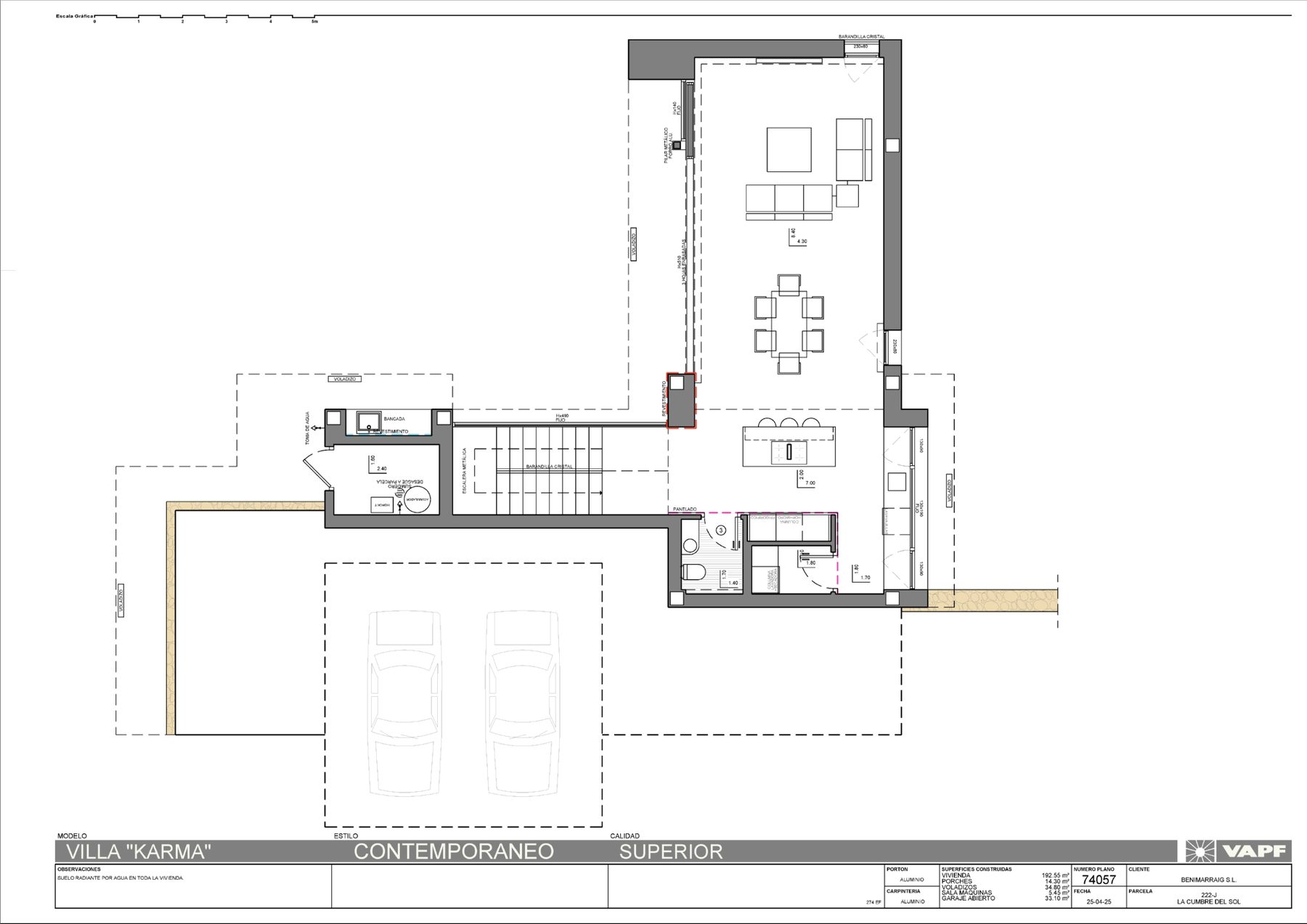 Floor plan 2 of Villa Karma