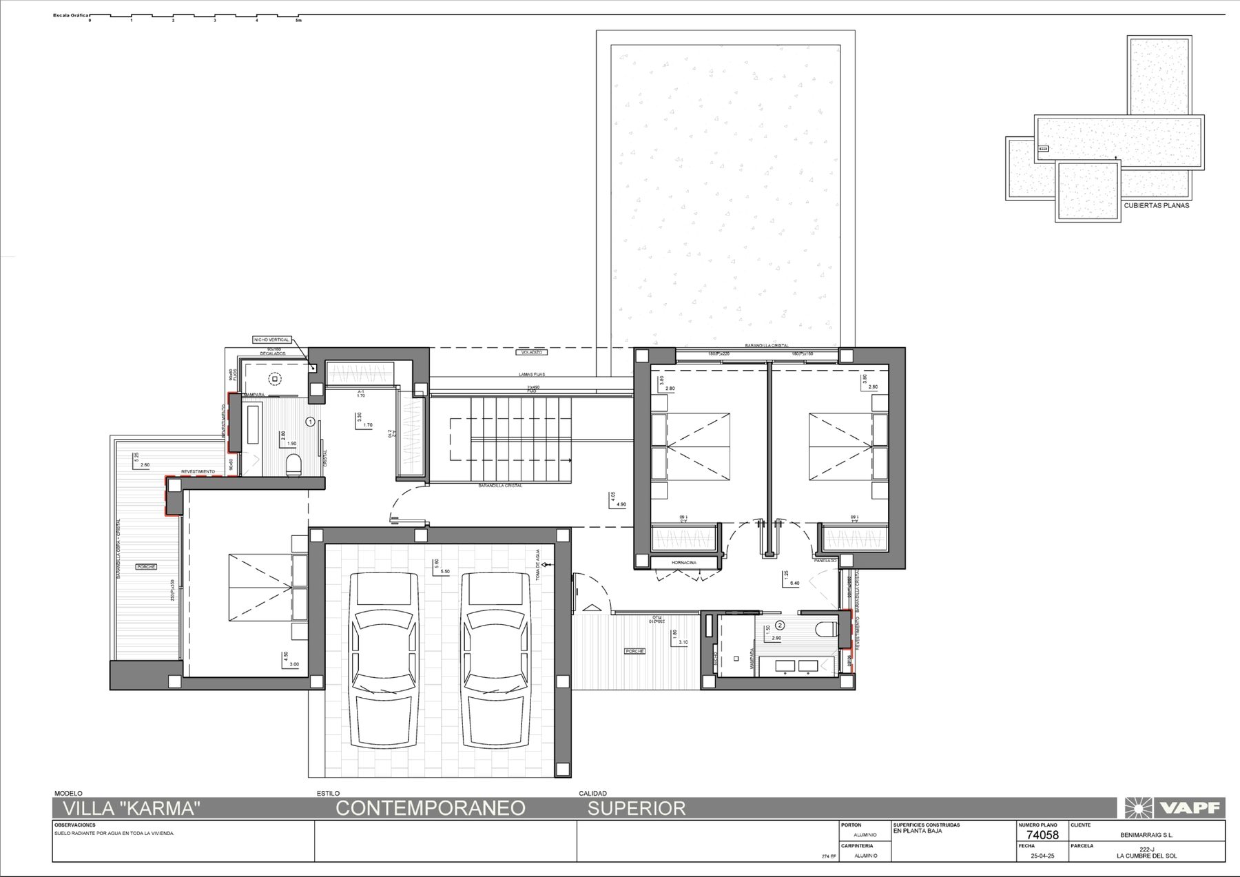 Floor plan 3 of Villa Karma