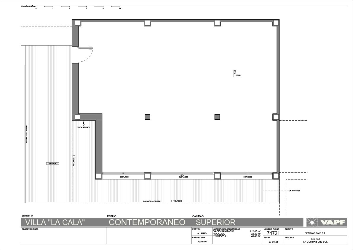 Floor plan 2 of Villa La Cala