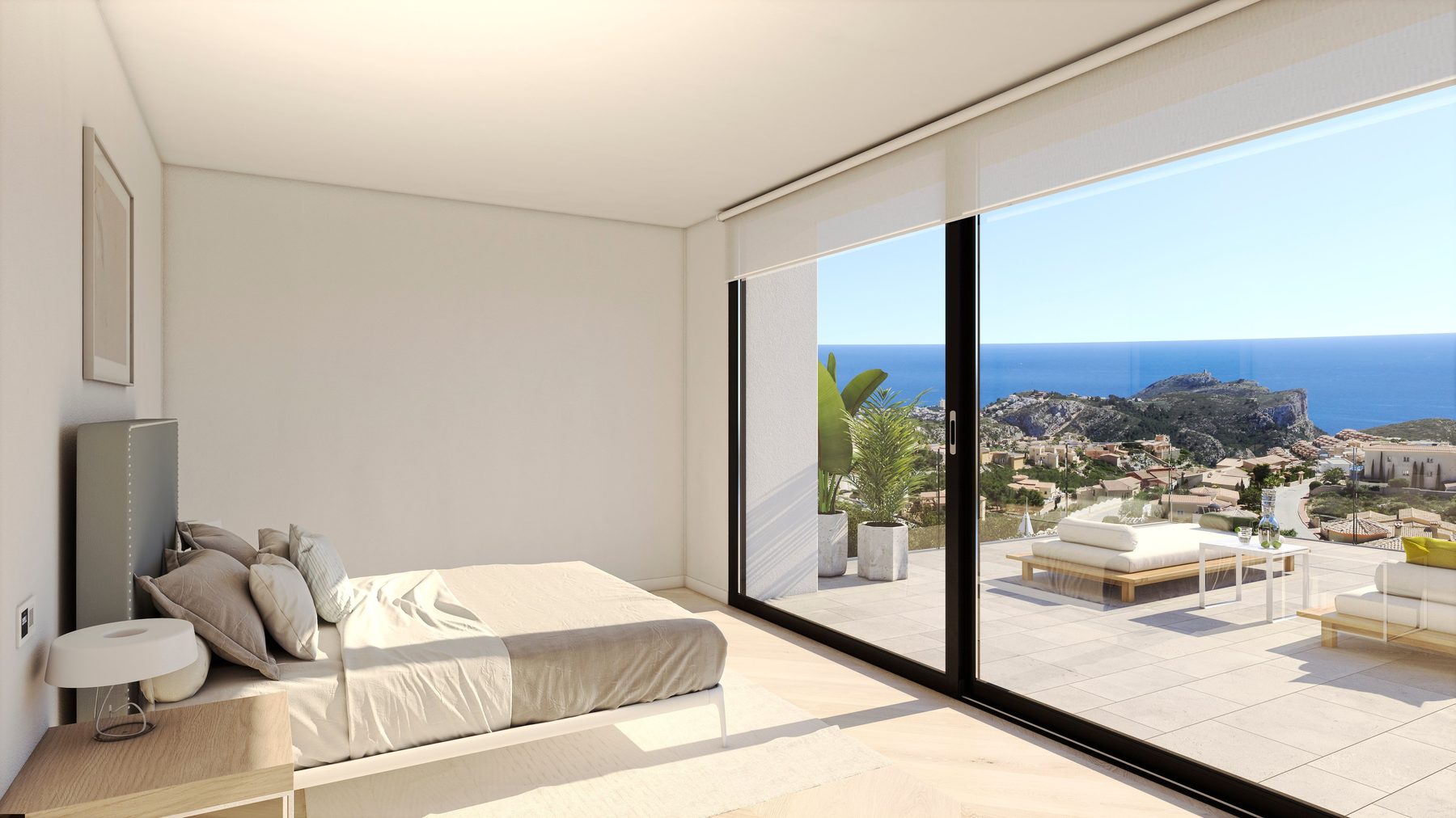Luxury villa with breathtaking sea views