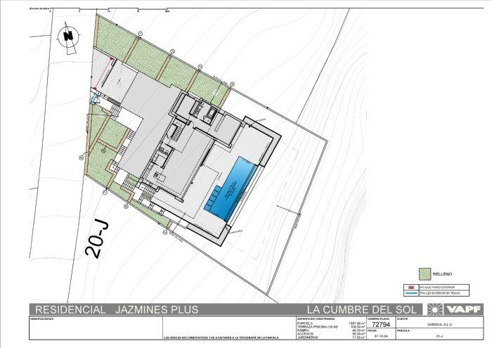 Floor plan 3 of Villa La Isla
