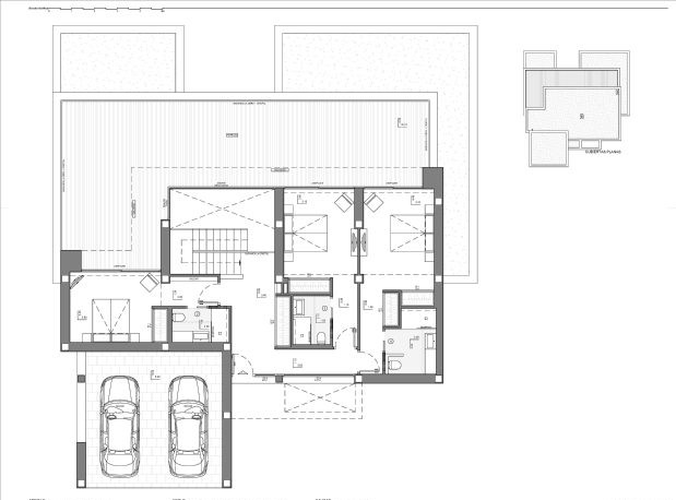 Plano 2 de Villa de diseño con amplias vistas al mar