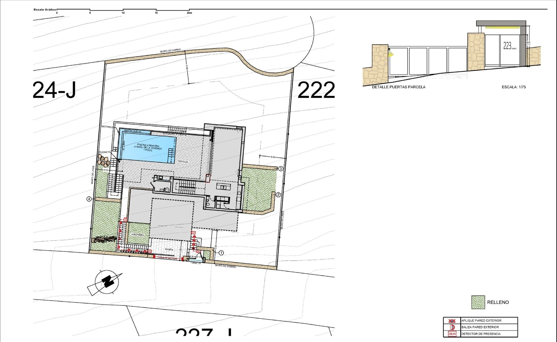 Plano 1 de Villa con vistas panorámicas y clase energética A