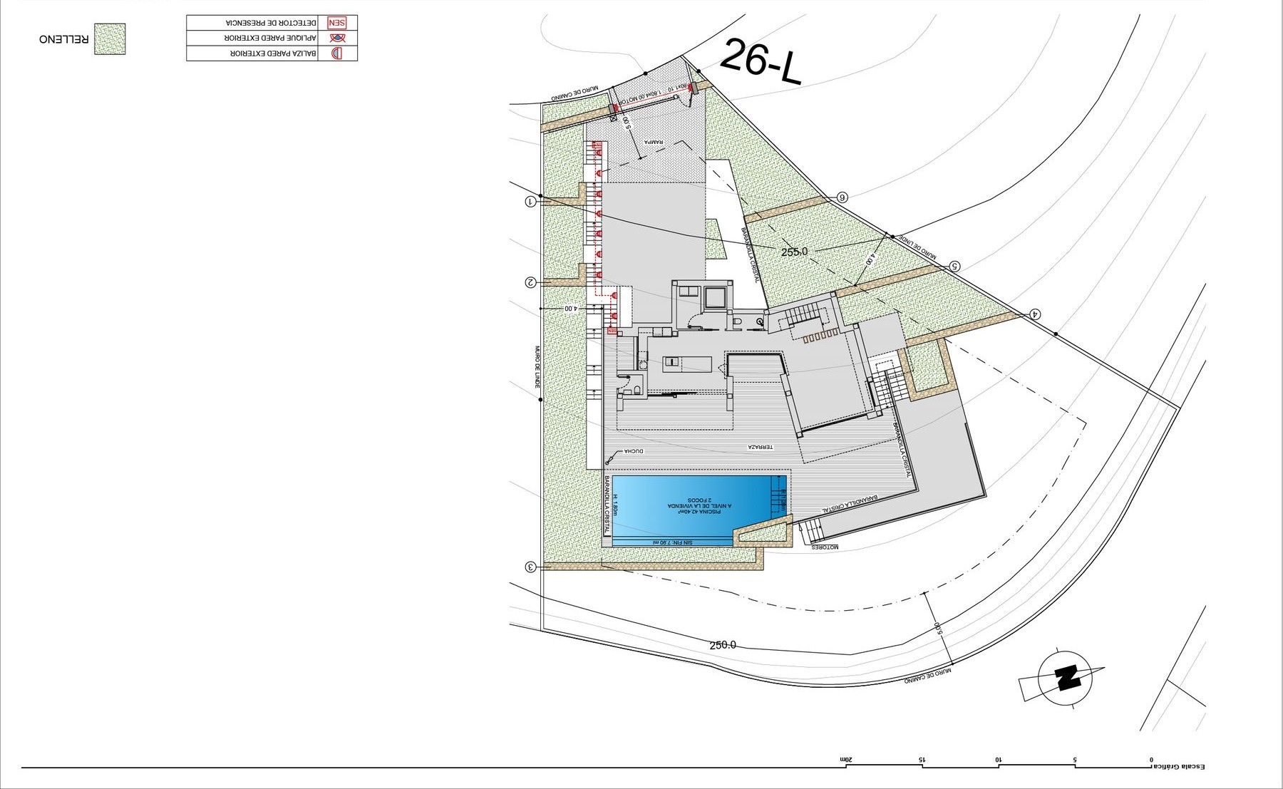 Rzut 1 – Wolnostojąca willa z prywatnym ogrodem