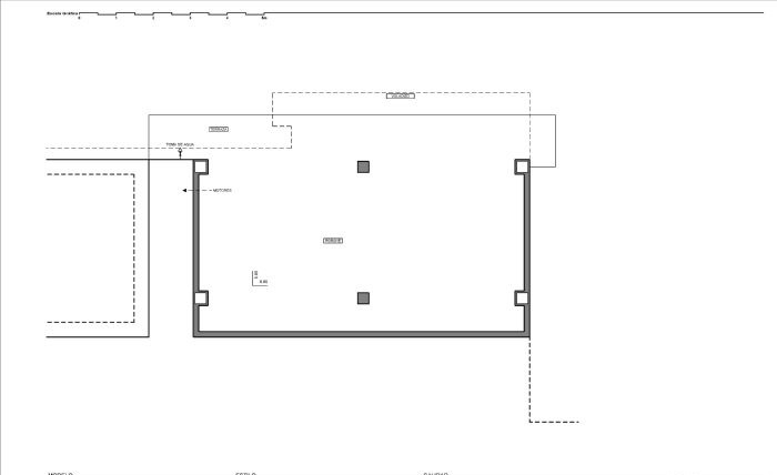 Plano 1 de Villa con terraza privada y tres dormitorios