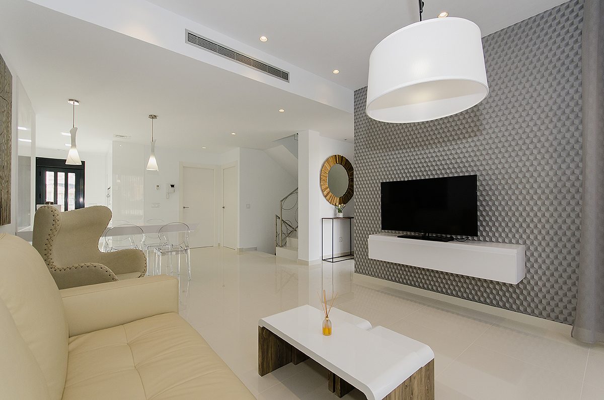 Villa de obra nueva con piscina y azotea en Orihuela Costa – Foto 9