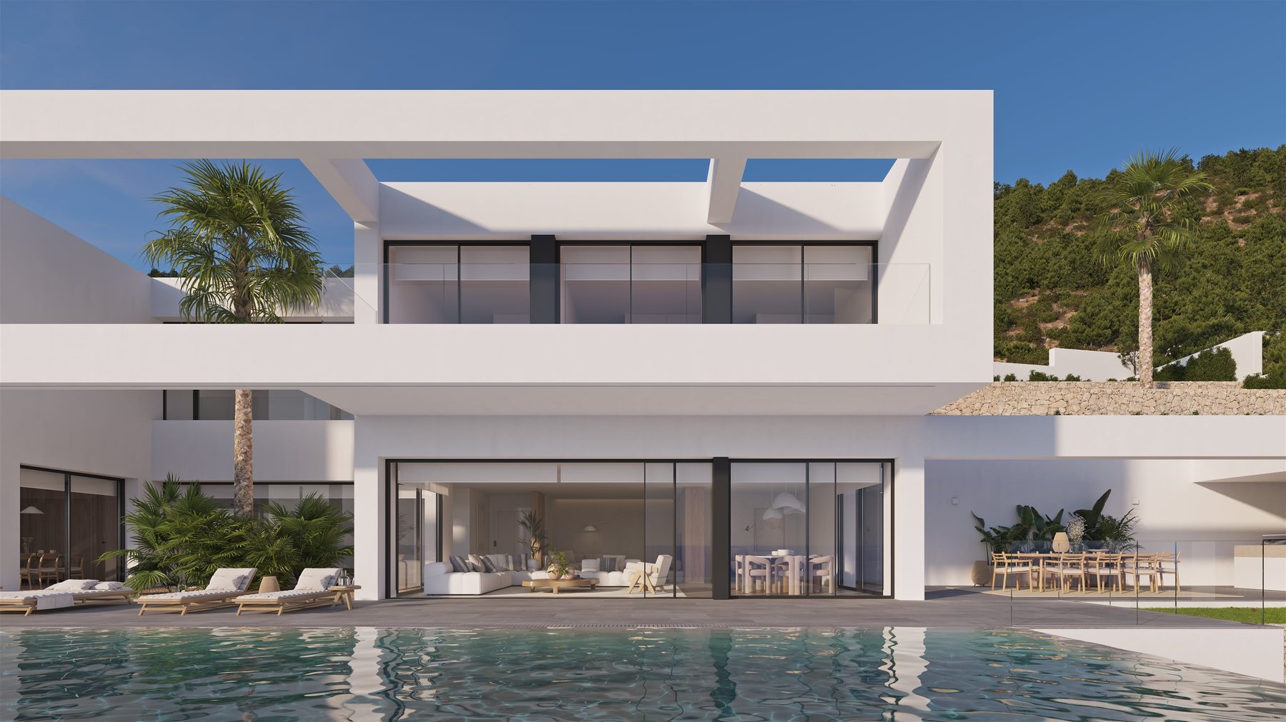 Arquitectura contemporánea en armonía con la naturaleza