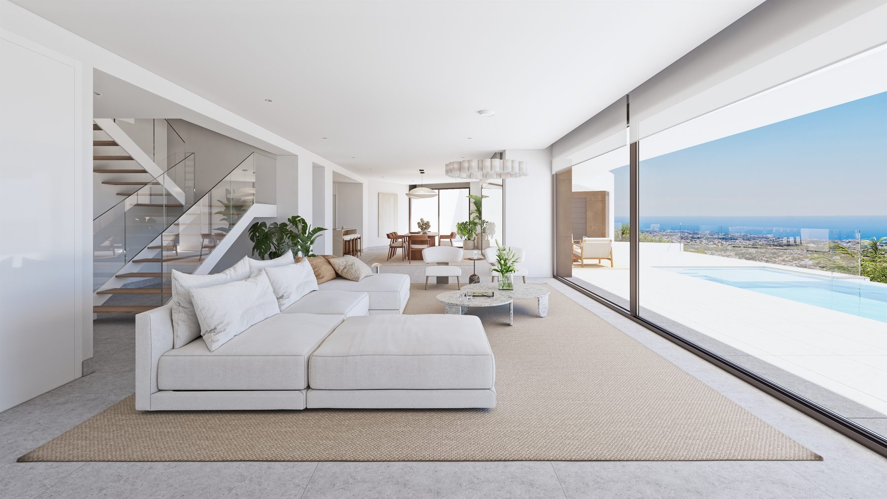 Warm tones that surround the home with balance, naturalness and comfort
