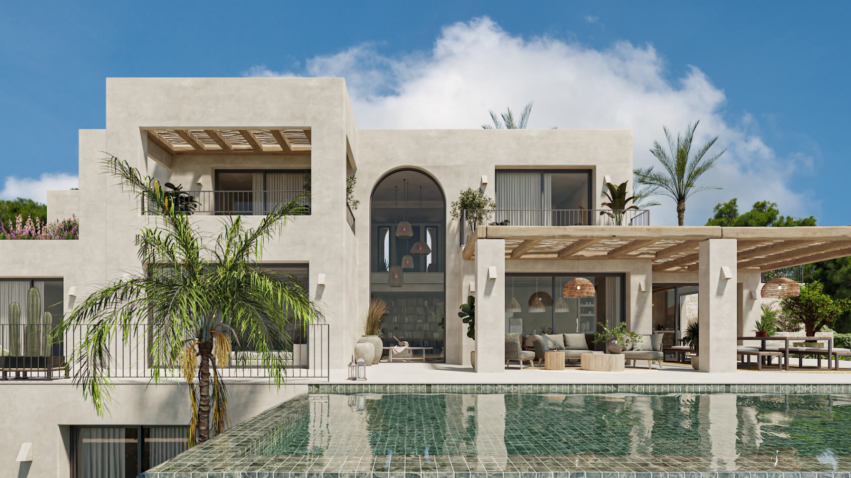 Ibiza-style villa with infinity pool and sea views in Dénia – photo 3