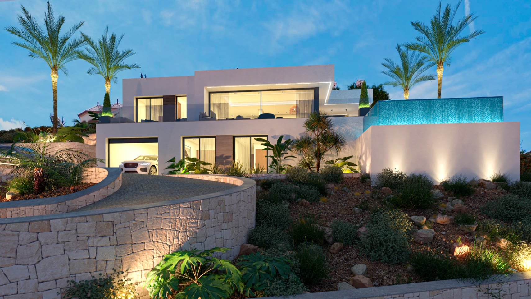 New-build villa with far-reaching views in Pedreguer-La Sella – photo 6