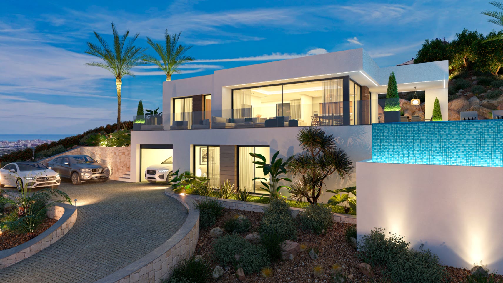 New-build villa with far-reaching views in Pedreguer-La Sella – photo 7