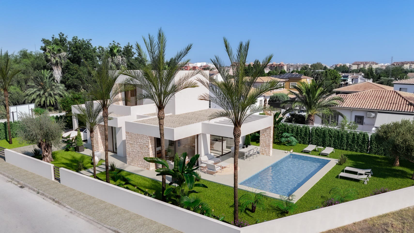 Moderne Villa mit Pool und Veranda in Dénia – Foto 4