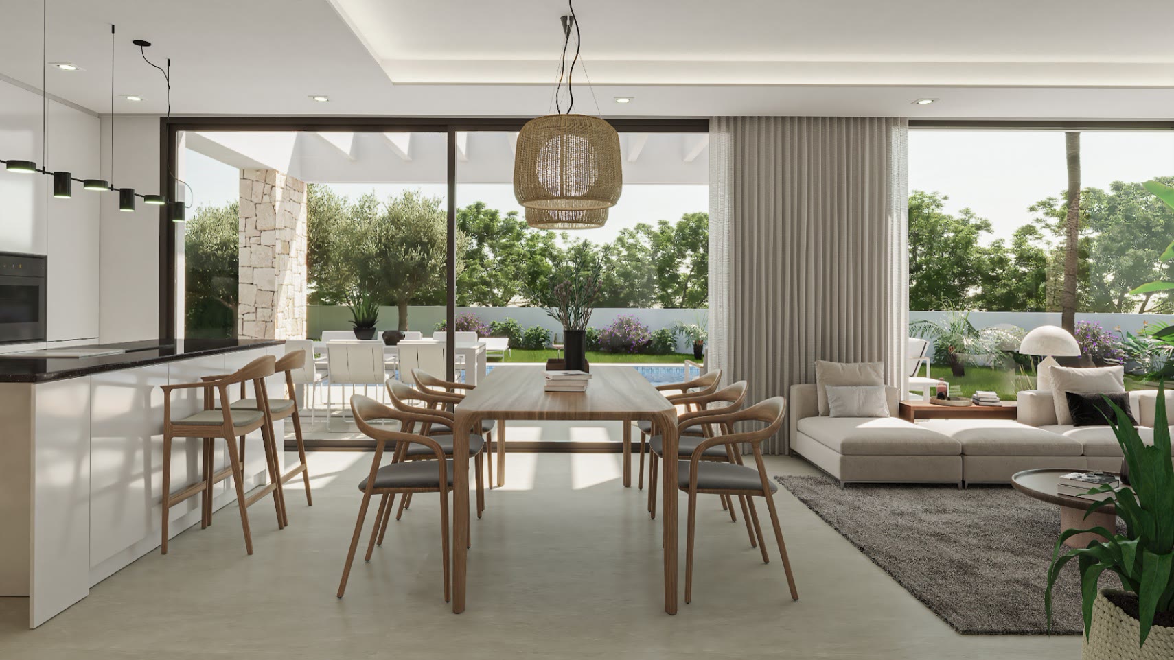 Moderne Villa mit Pool und Veranda in Dénia – Foto 6