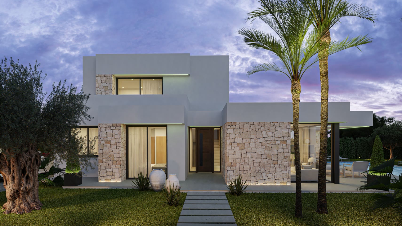 Moderne Villa mit Pool und Veranda in Dénia – Foto 8