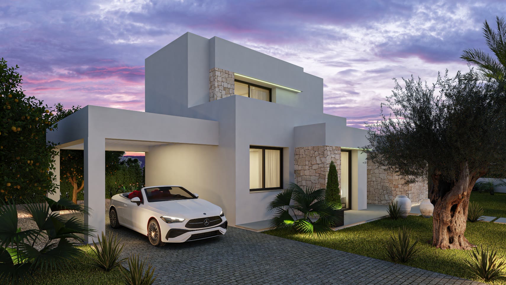 Moderne Villa mit Pool und Veranda in Dénia – Foto 9
