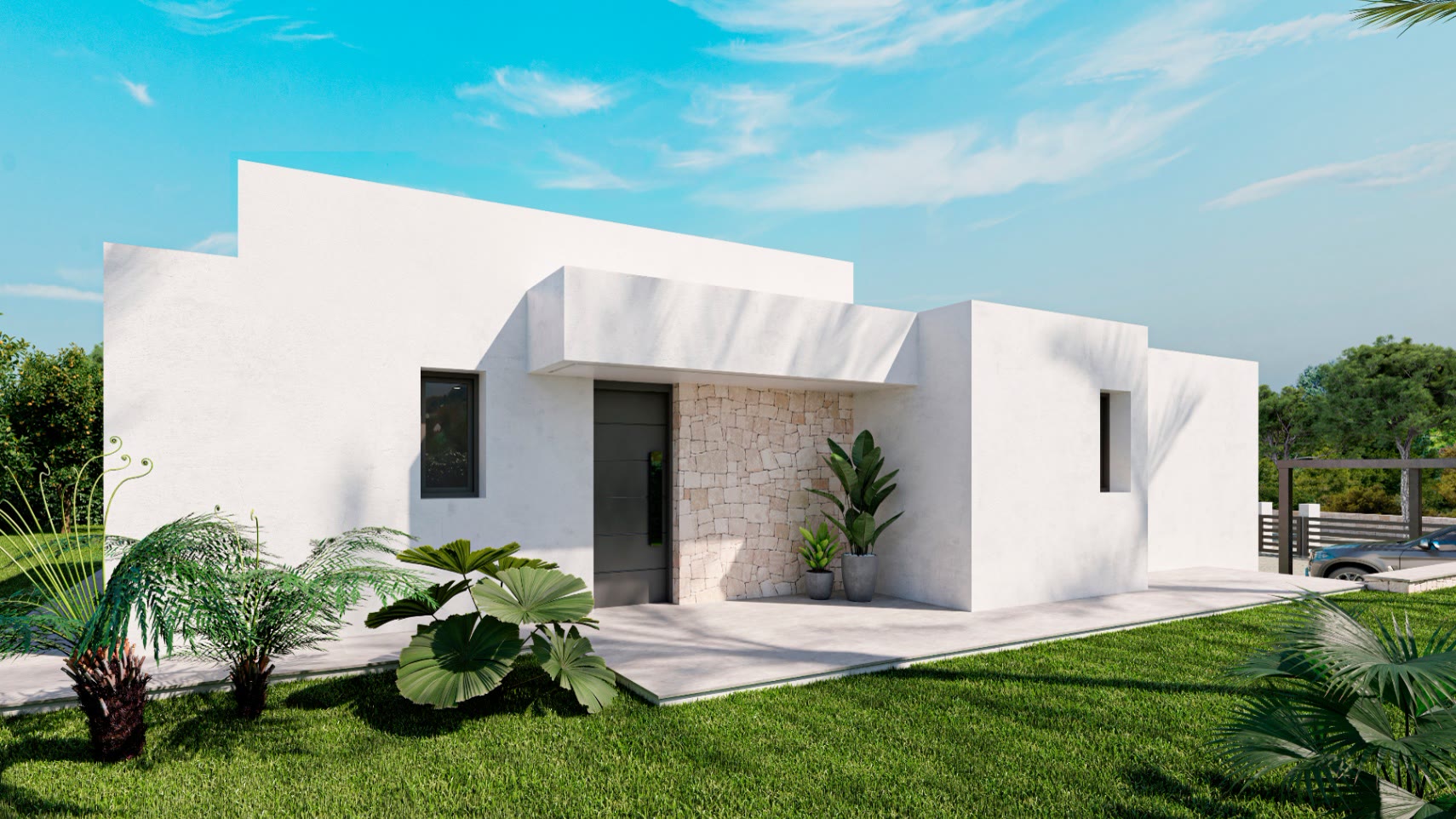 Single-level new-build villa with pool in Jávea – photo 2