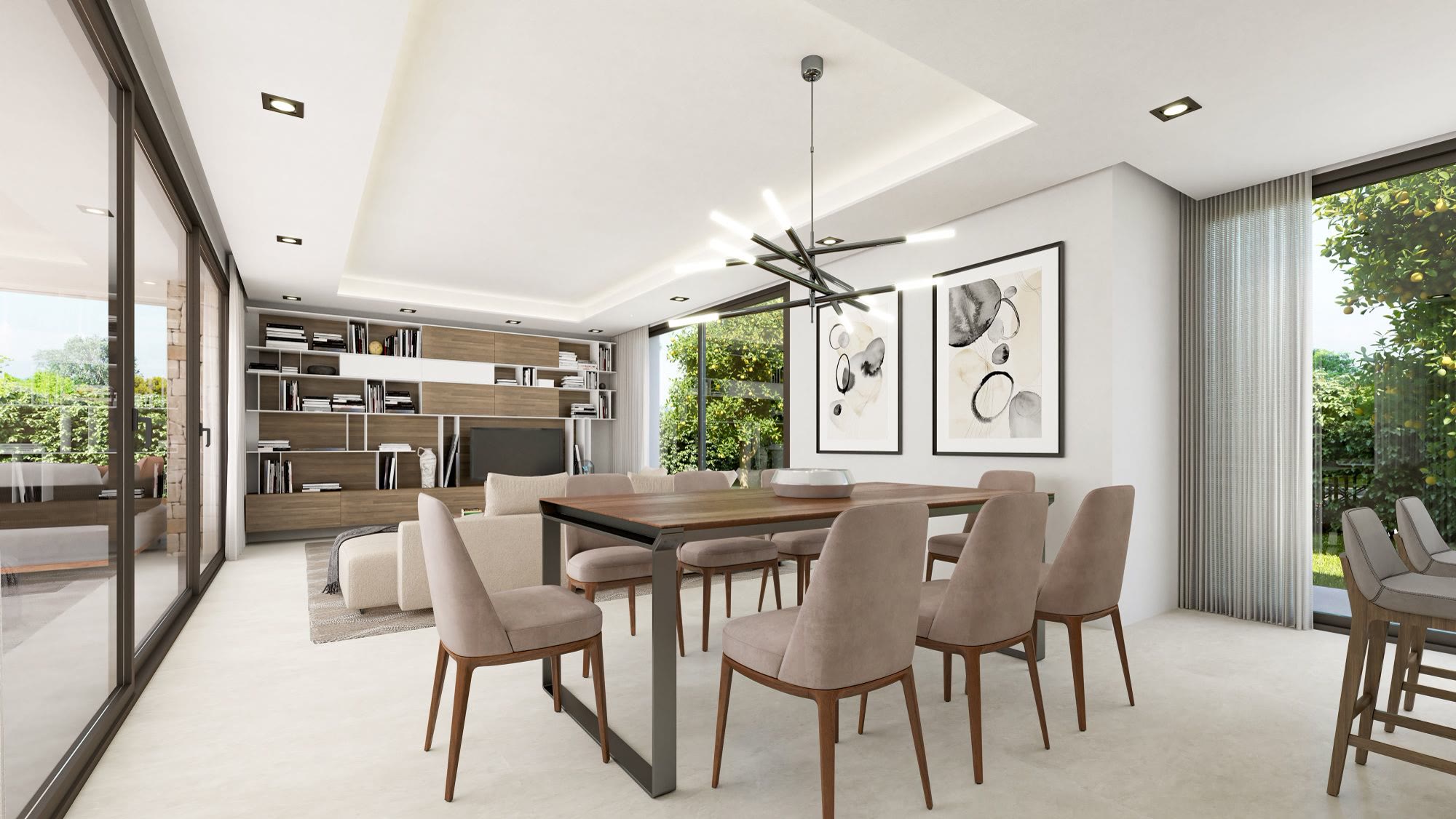 Eingeschossige Neubauvilla mit Pool in Jávea (zweite Villa der Anlage) – Foto 5