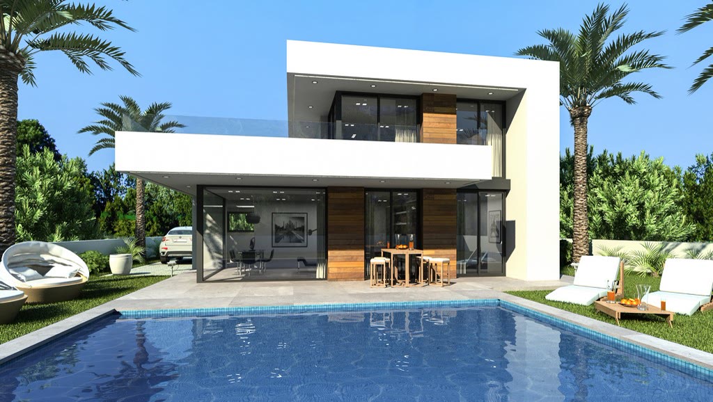 Moderne Zweigeschoss-Villa mit Pool nahe dem Zentrum von Dénia – Foto 2
