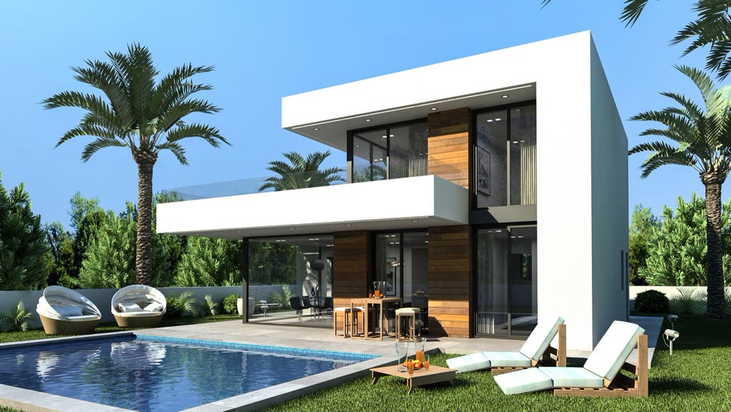Moderne Zweigeschoss-Villa mit Pool nahe dem Zentrum von Dénia – Foto 3