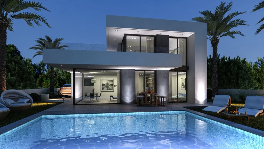 Moderne Zweigeschoss-Villa mit Pool nahe dem Zentrum von Dénia – Foto 8