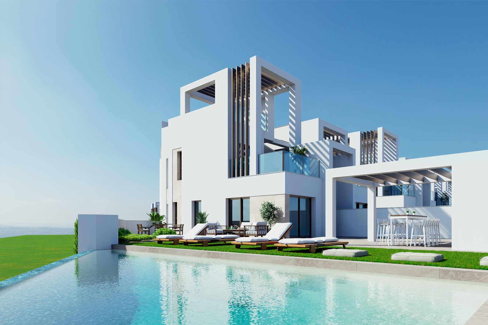 Townhouse with pool, garden and solarium – photo 6