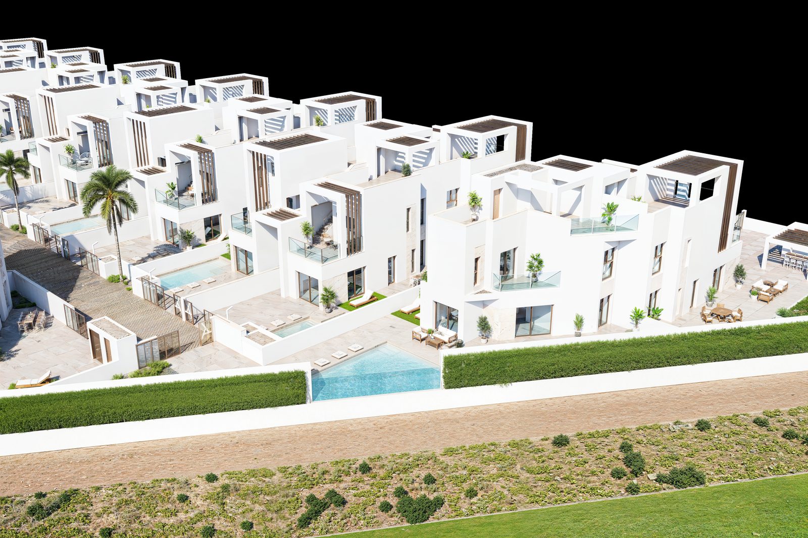 Townhouse with pool, garden and solarium – photo 8