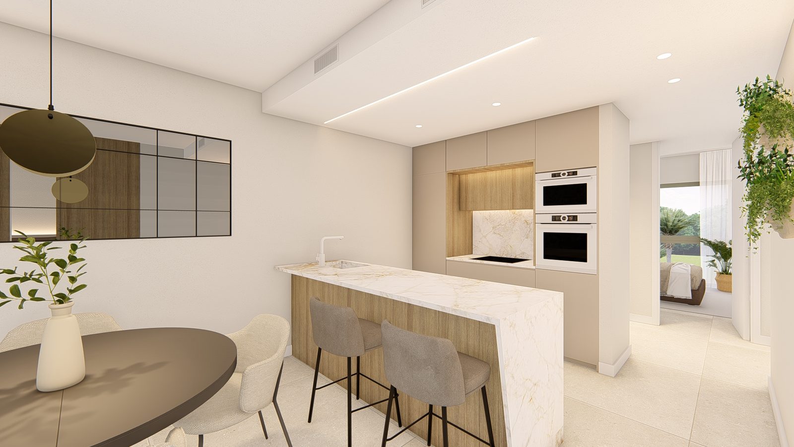 Wohnung im 1. Obergeschoss mit drei Schlafzimmern – Foto 3